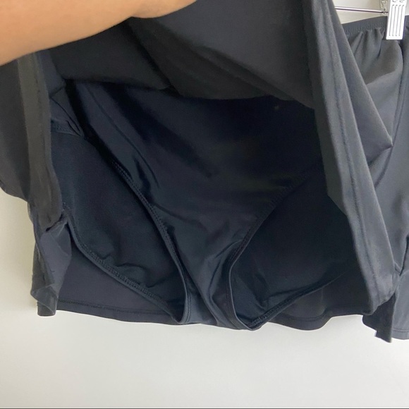 Catalina Black Plus Skirted Bikini Bottoms Sz 2X - Picture 2 of 5